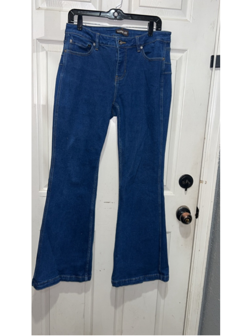Women's RANK 45 Blue Flare & Wide Leg Jeans Size 32